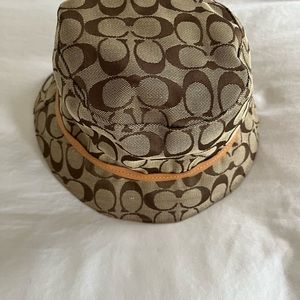 Coach bucket hat.